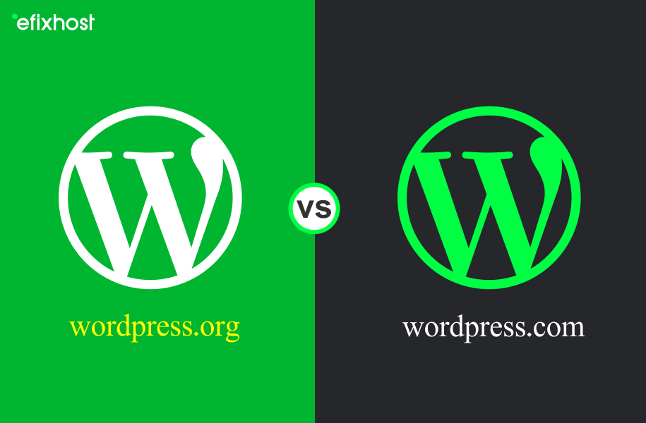 تفاوت wordpress.com و wordpress.org